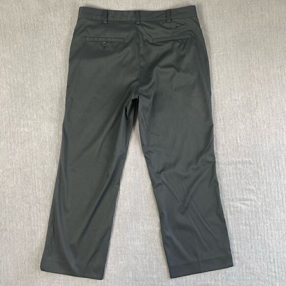 Nike Golf Dri-Fit Black Cropped Polyester Pants Size 30 Medium (26 inch inseam) - Picture 8 of 9